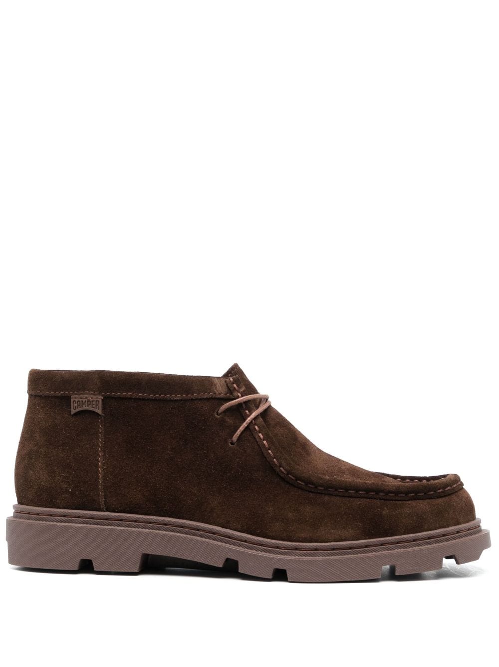 Camper Junction lace-up suede shoes - Brown von Camper