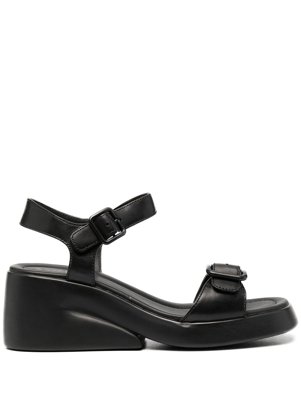 Camper Kaah buckled strap sandals - Black von Camper