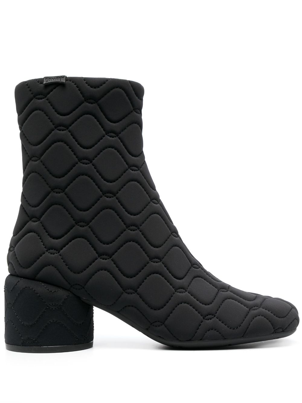 Camper Niki 60mm quilted boots - Black von Camper