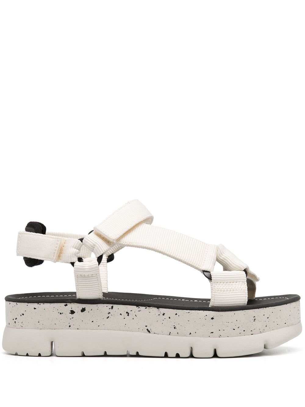 Camper Oruga Up platform sandals - White von Camper