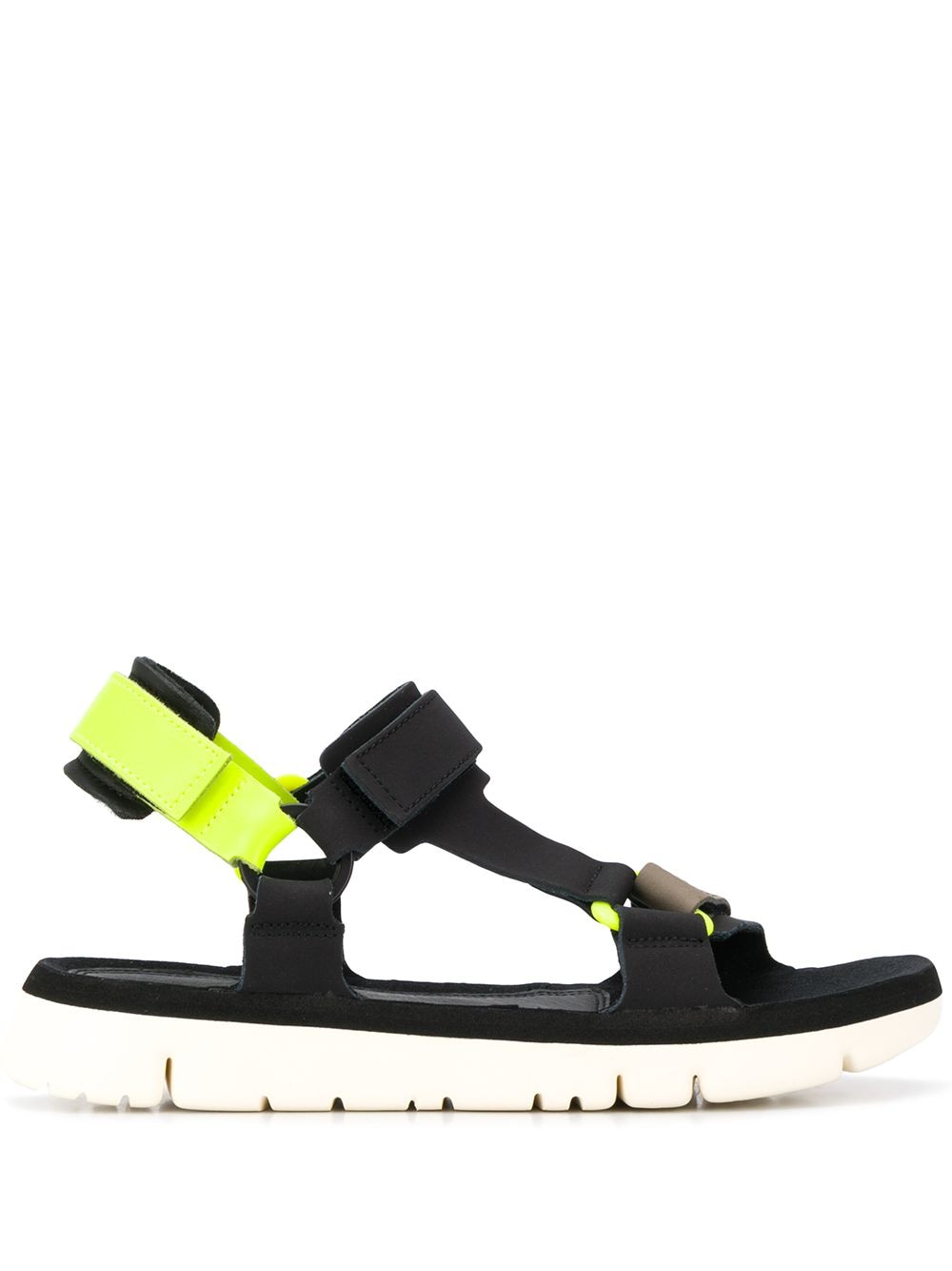 Camper Oruga flat sandals - Black von Camper