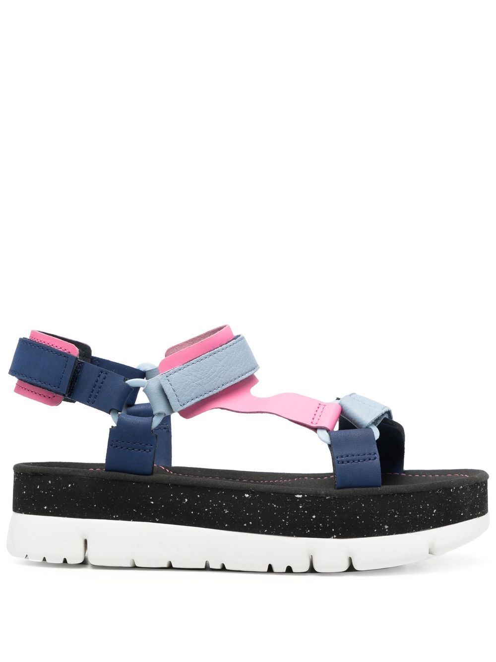 Camper Oruga platform sandals - Blue von Camper