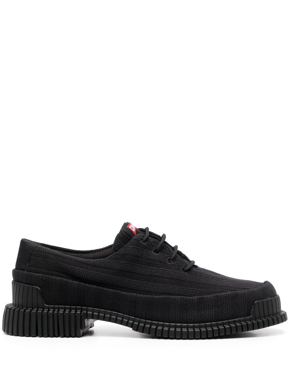 Camper Pix 30mm striped lace-up shoes - Black von Camper