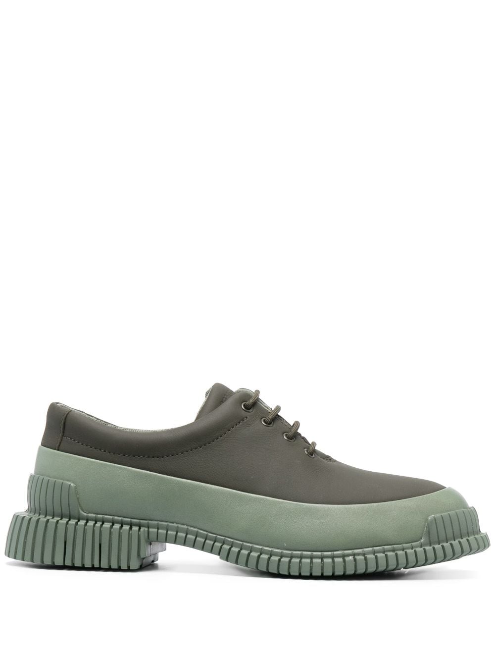 Camper Pix contrasting-sole lace-up shoes - Green von Camper