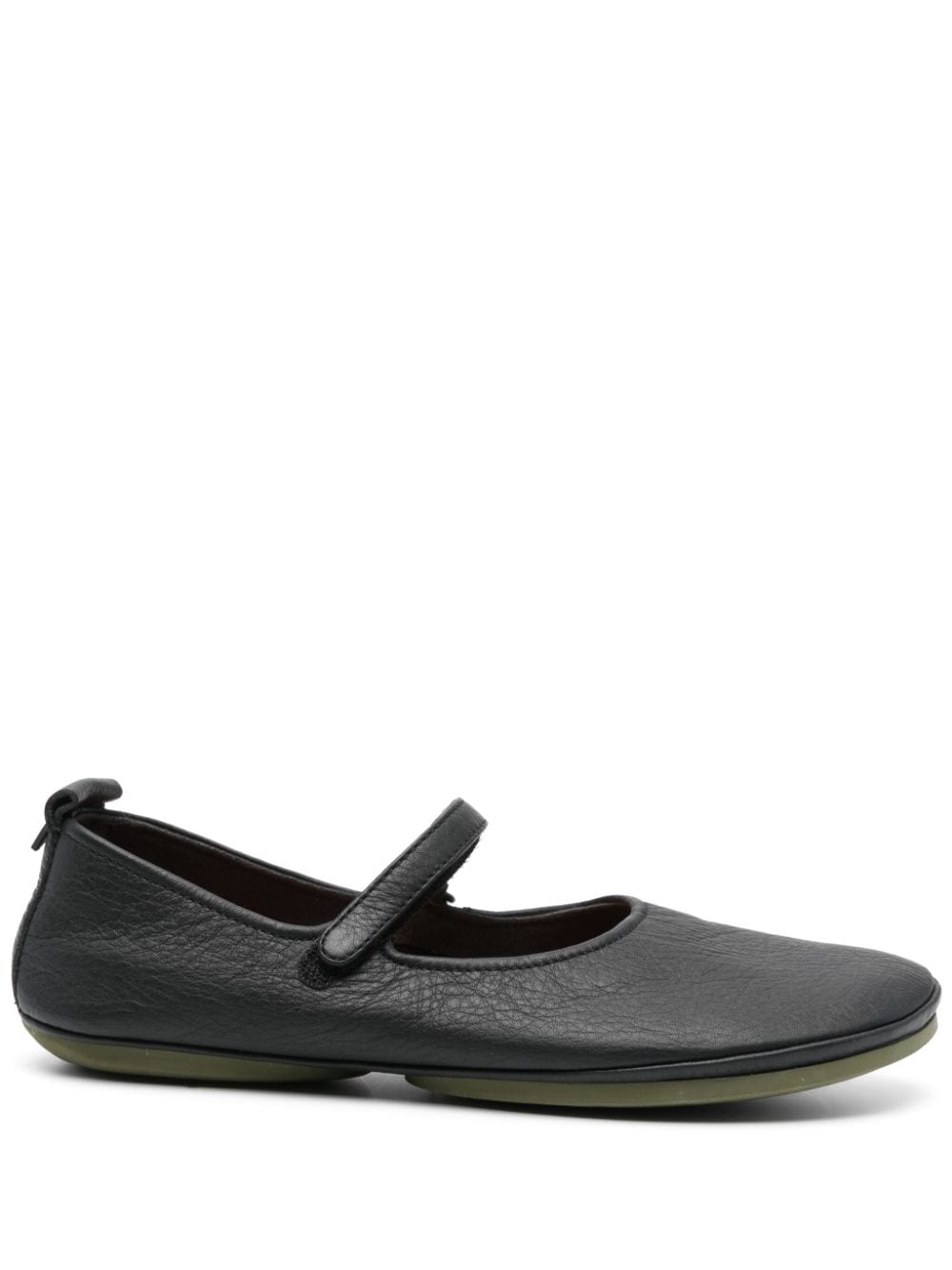 Camper Right Nina leather ballerina shoes - Black von Camper