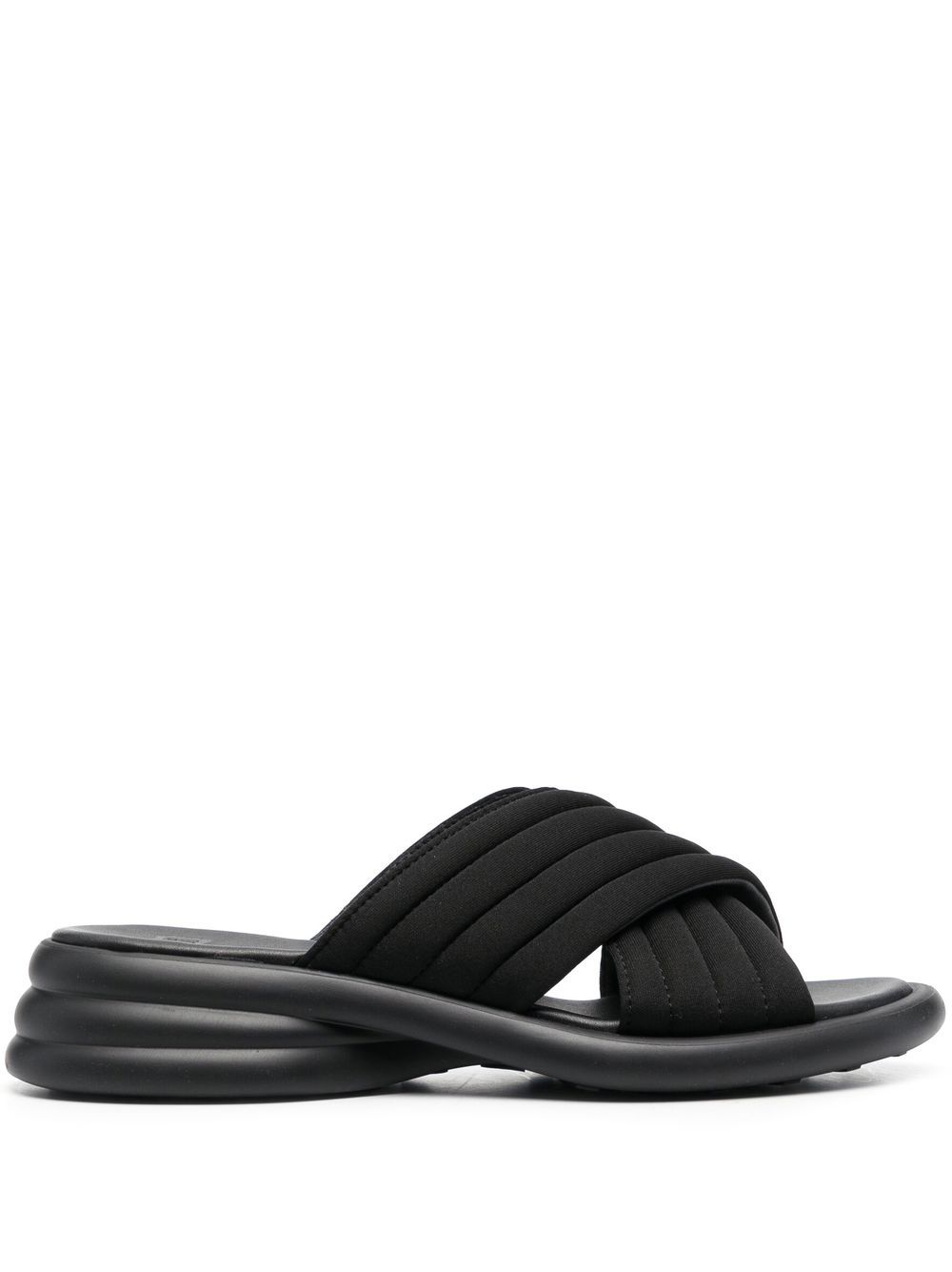 Camper Spiro cross-strap sandals - Black von Camper