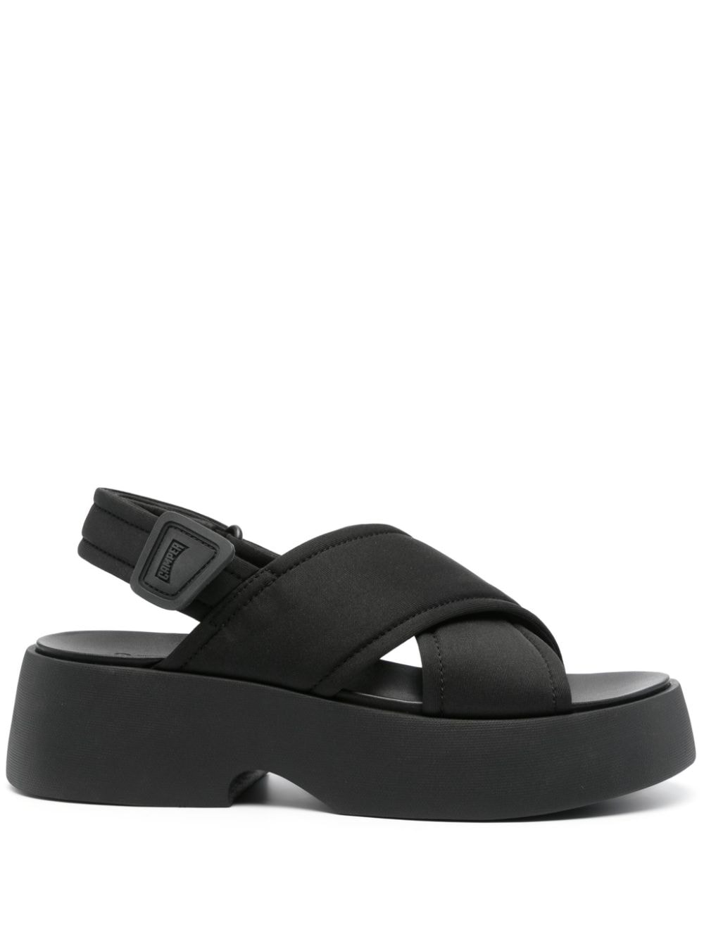 Camper Tasha 55mm crossover sandals - Black von Camper