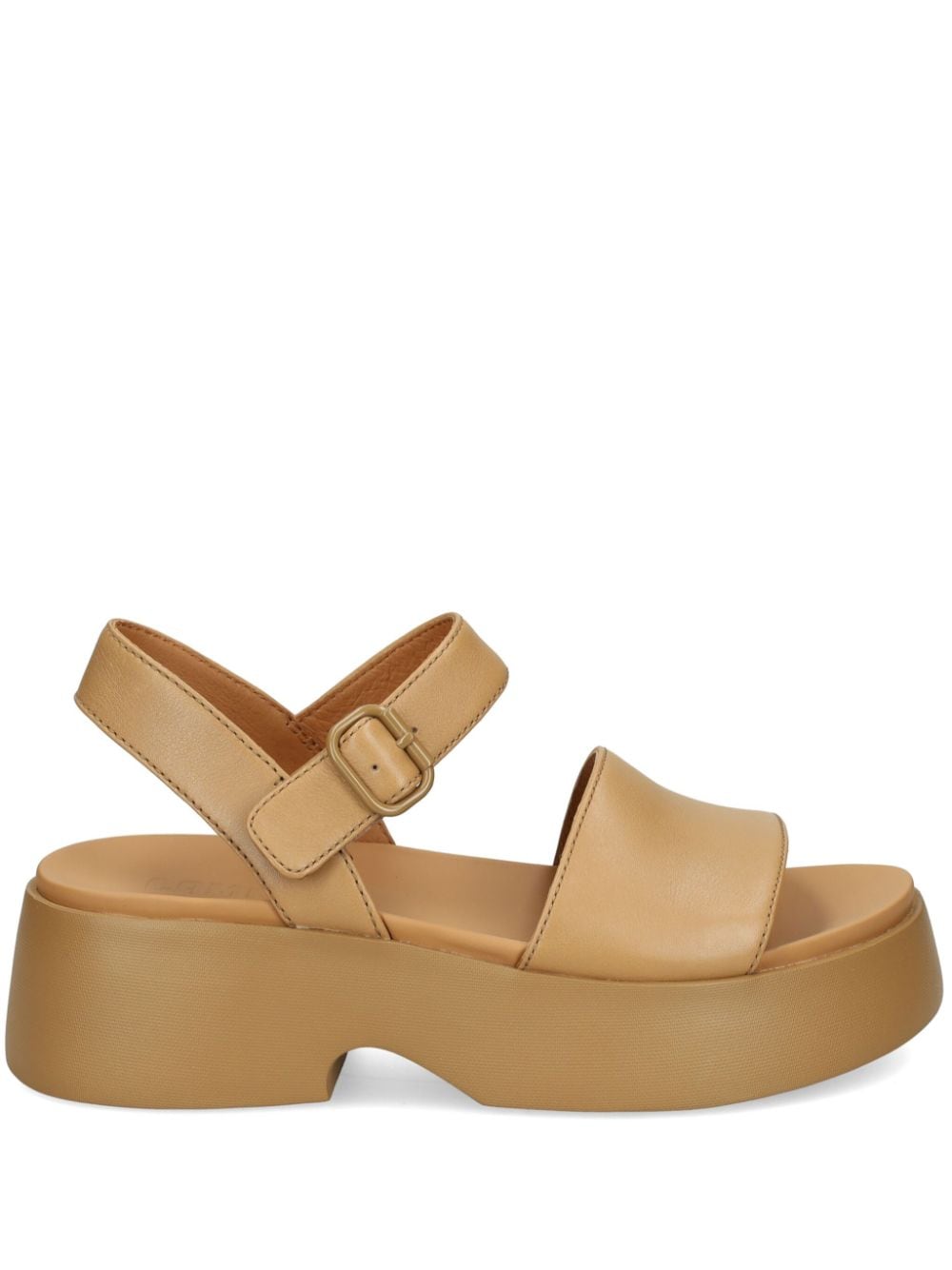 Camper Tasha 55mm leather sandals - Brown von Camper