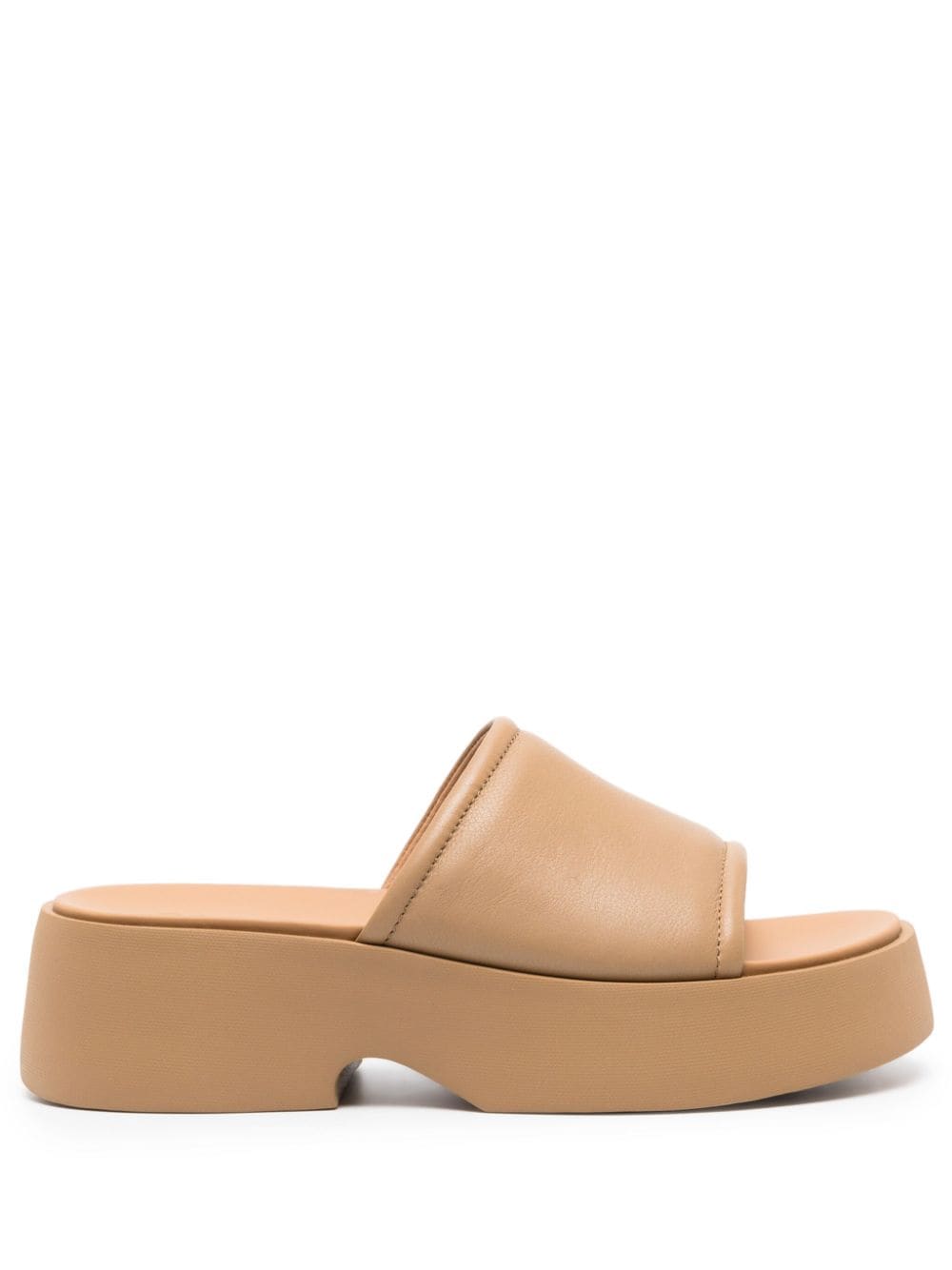 Camper Tasha leather sandals - Brown von Camper