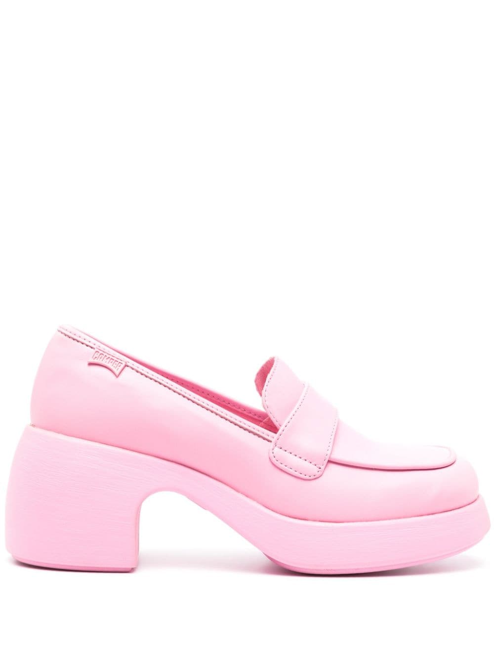 Camper Thelma 67mm block-heel loafers - Pink von Camper