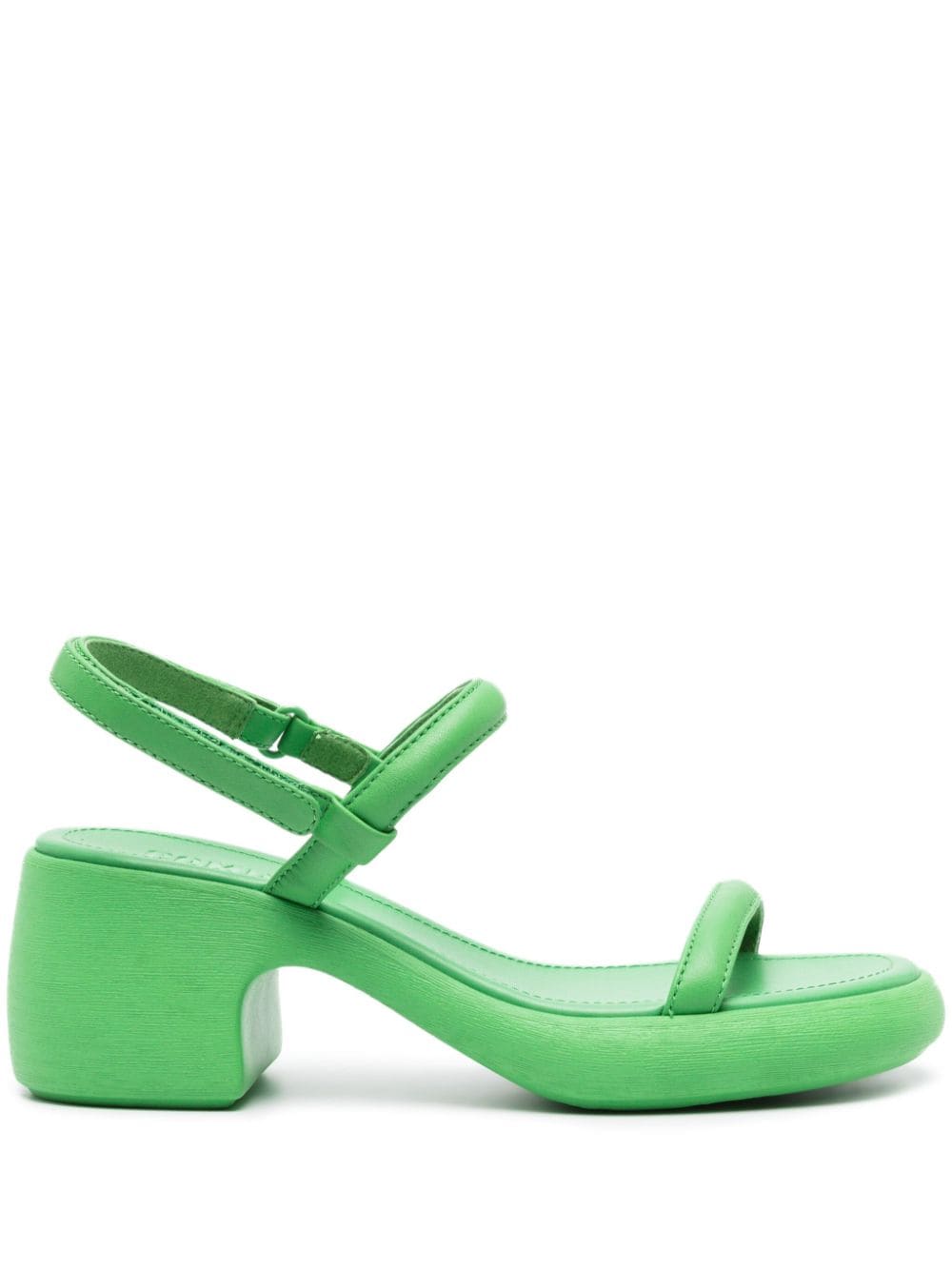 Camper Thelma 70mm leather sandals - Green von Camper