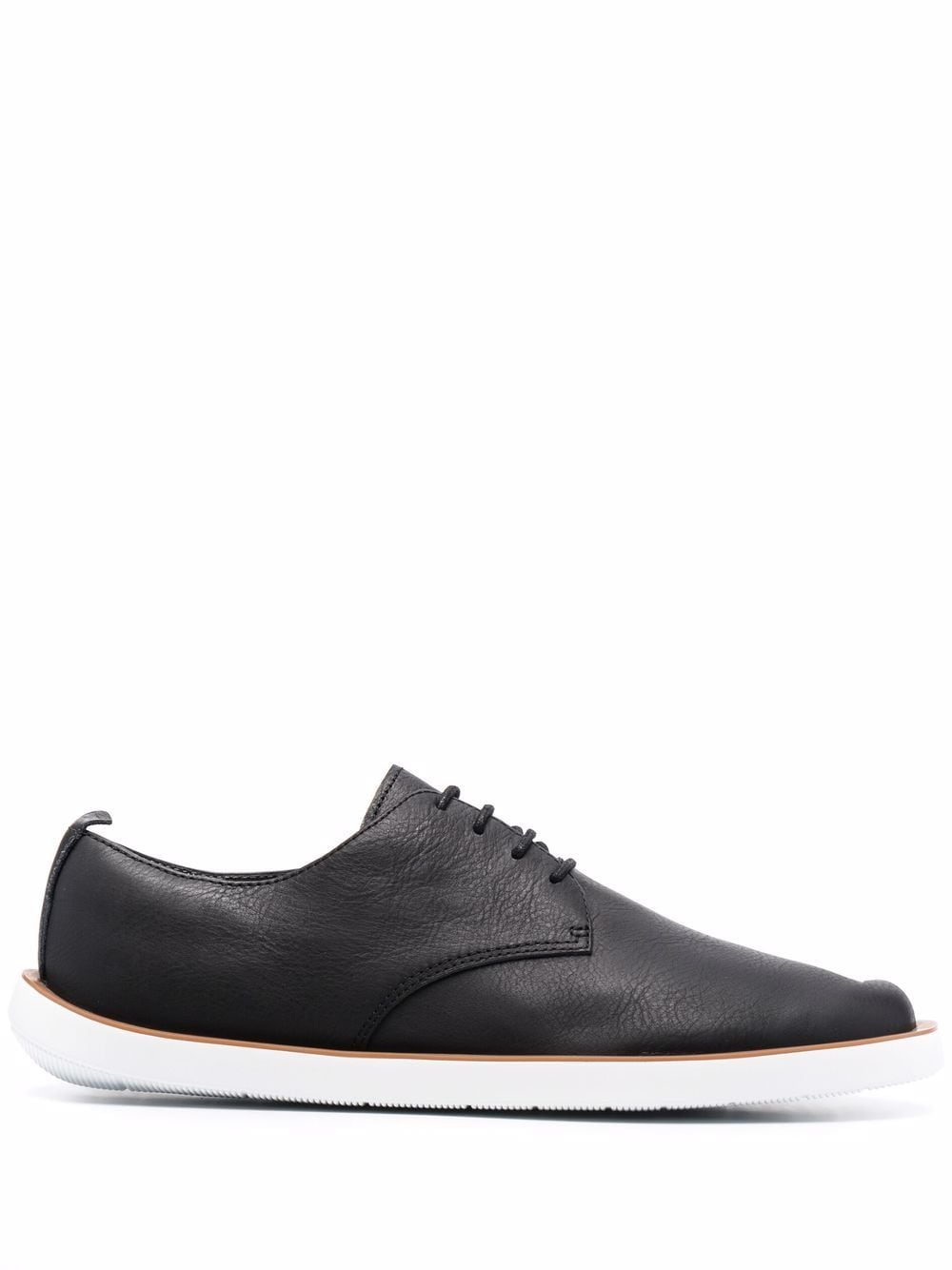 Camper Wagon leather low-top sneakers - Black von Camper