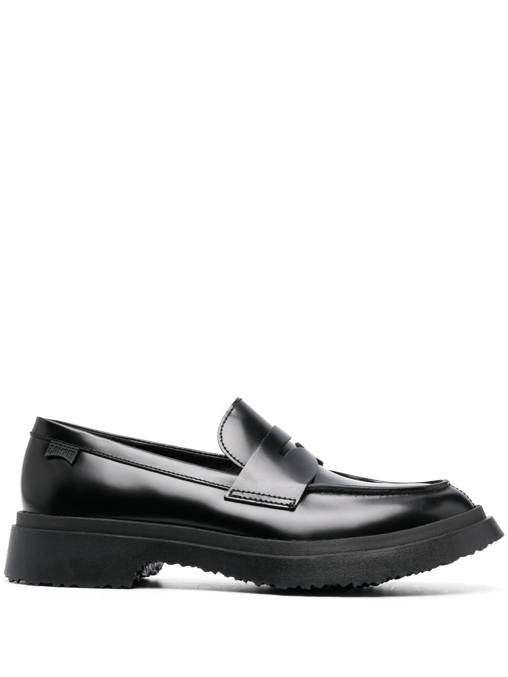 Camper Walden leather penny loafers - Black von Camper