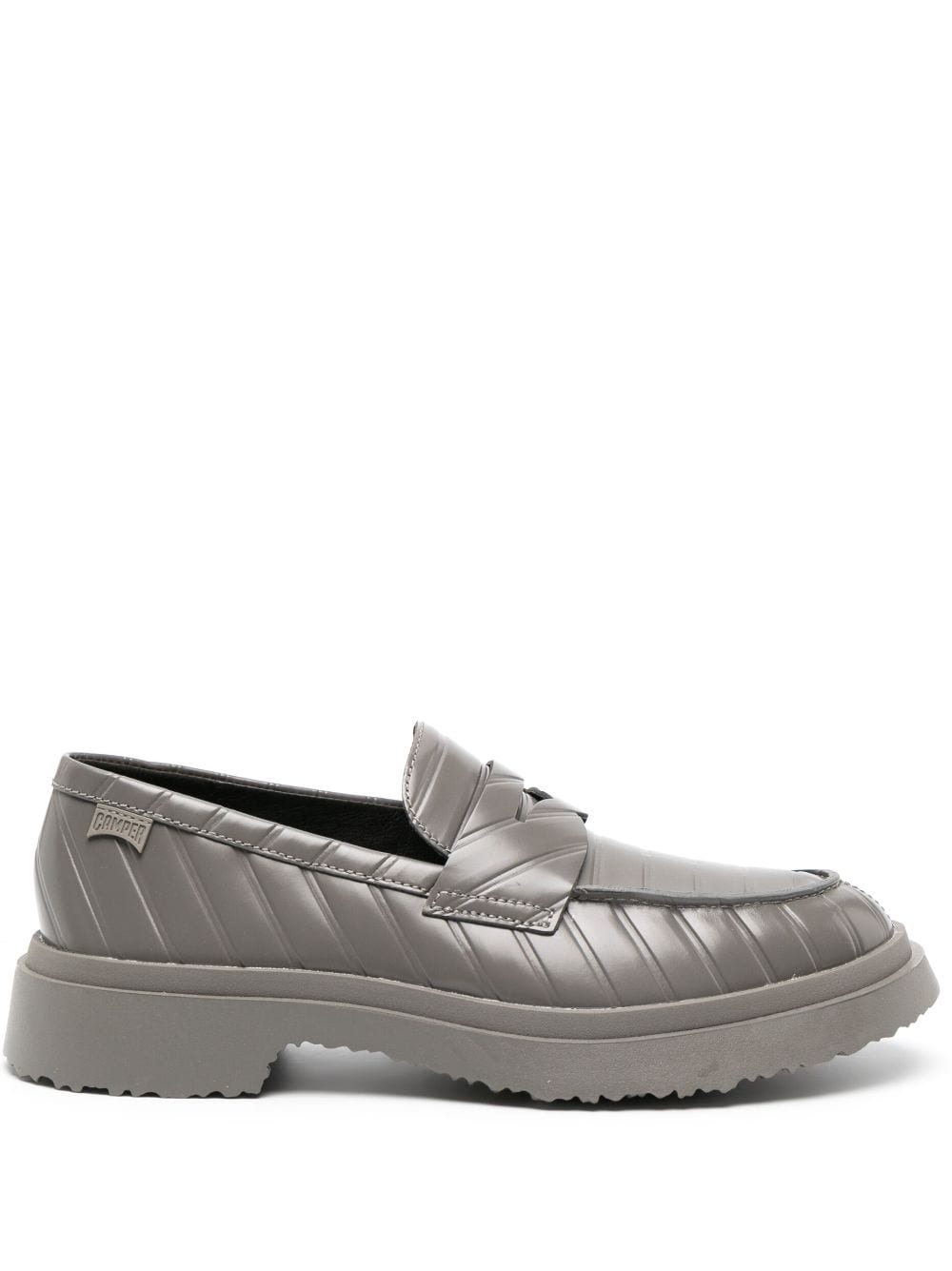 Camper Walden logo-tag loafers - Grey von Camper