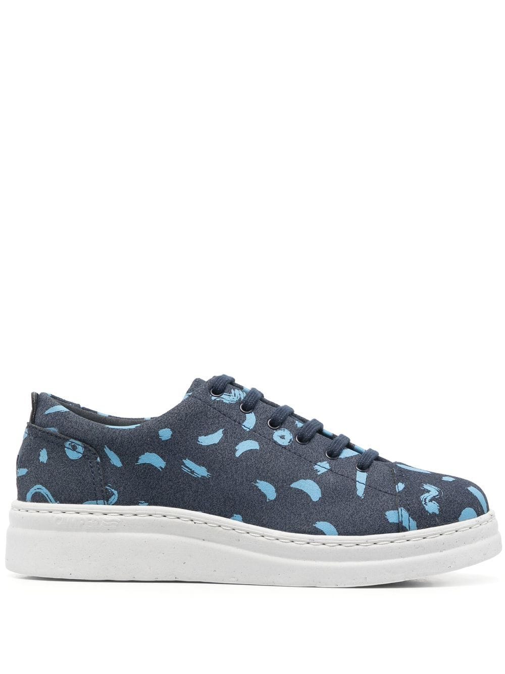 Camper abstract-pattern lace-up sneakers - Blue von Camper