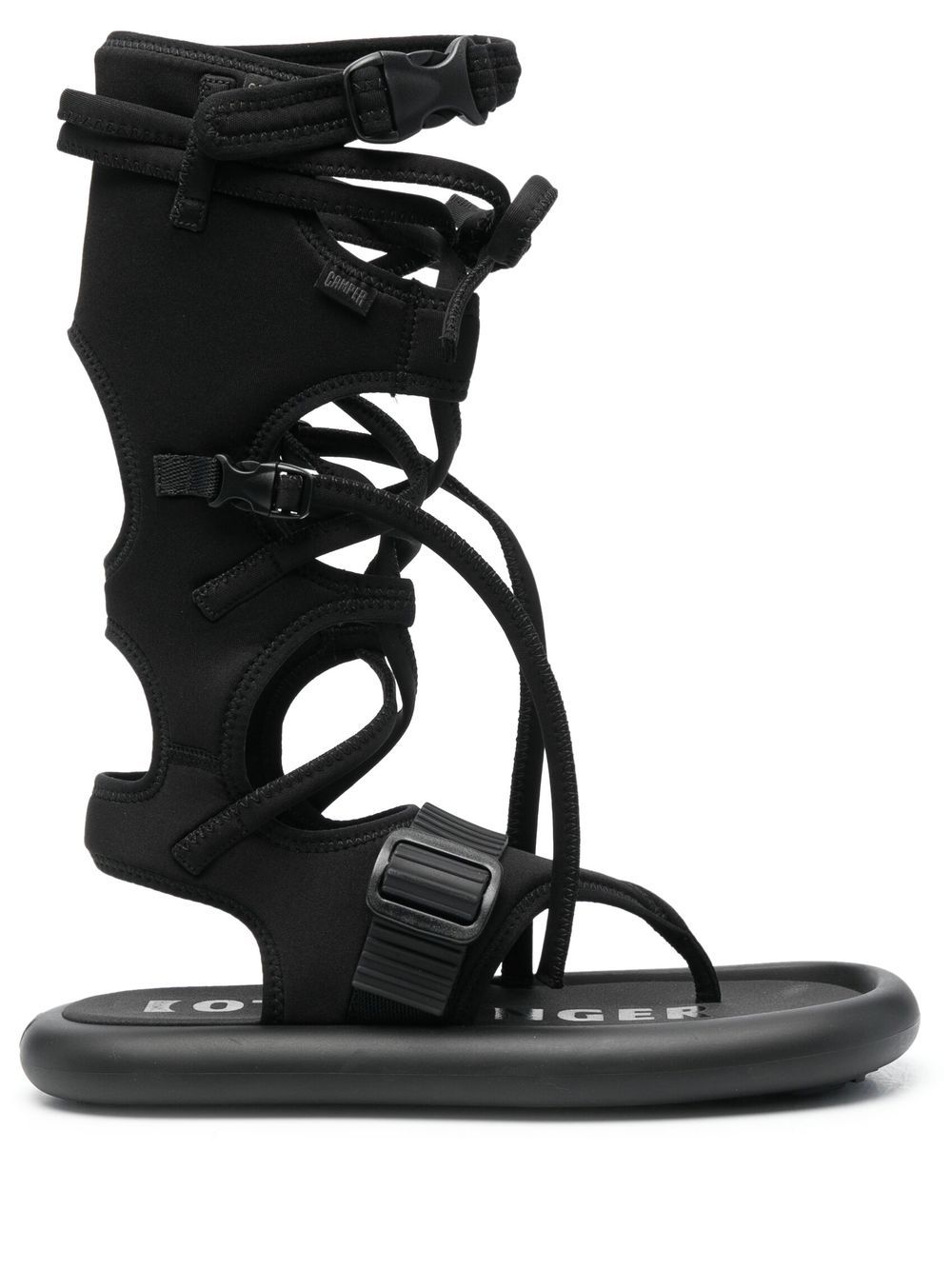 Camper x Ottolinger buckle-strap gladiator sandals - Black von Camper