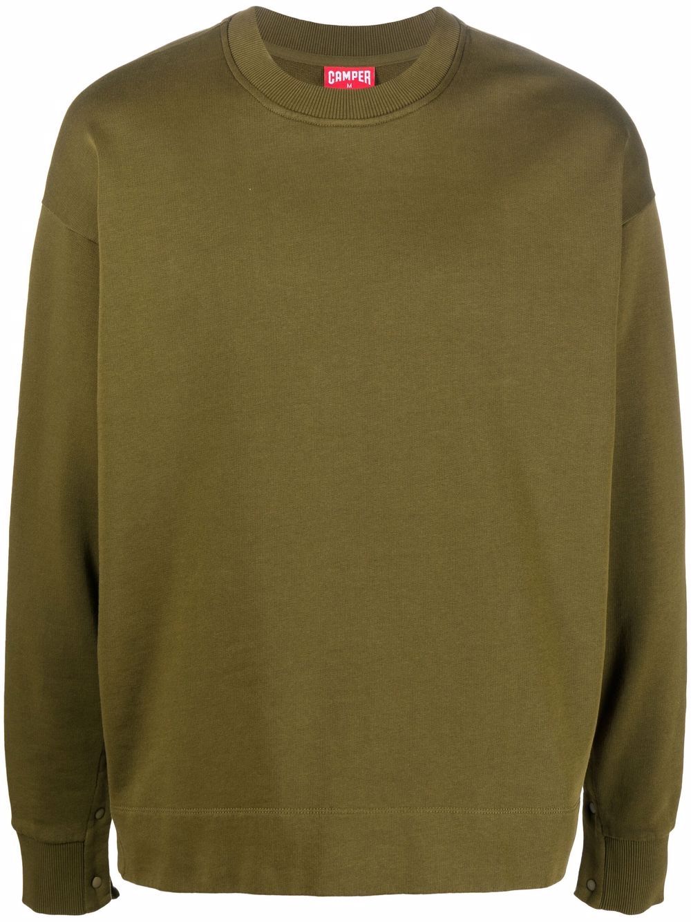 Camper crew-neck organic cotton sweatshirt - Green von Camper