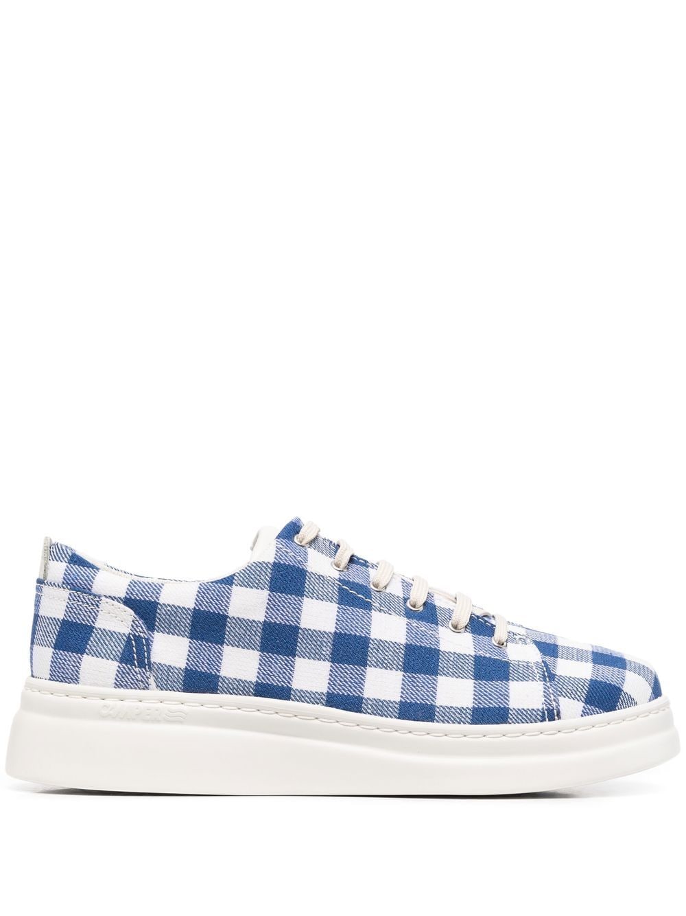 Camper gingham-check print sneakers - Blue von Camper