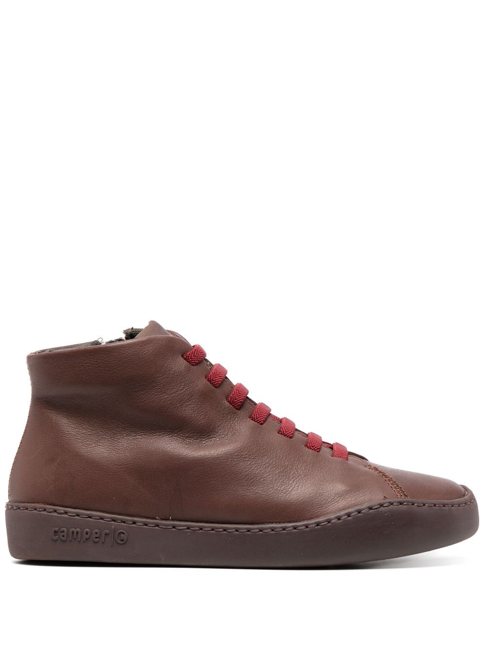 Camper high-top suede sneakers - Brown von Camper