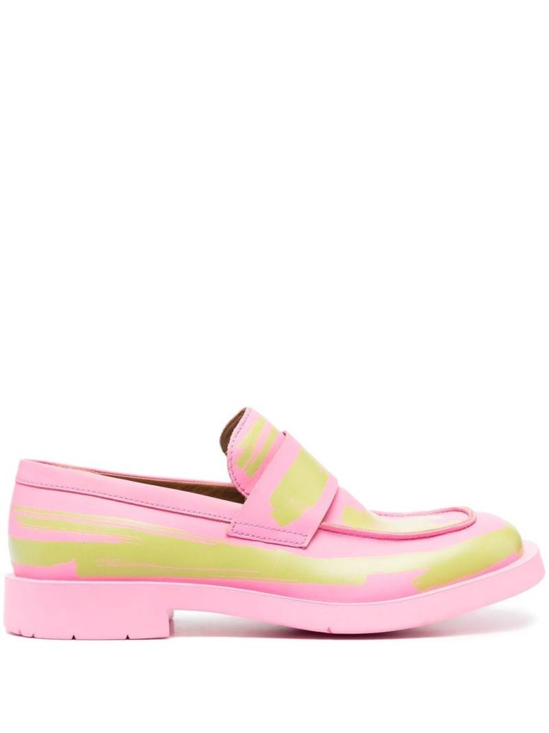 CamperLab Mil 1978 leather loafers - Pink von CamperLab