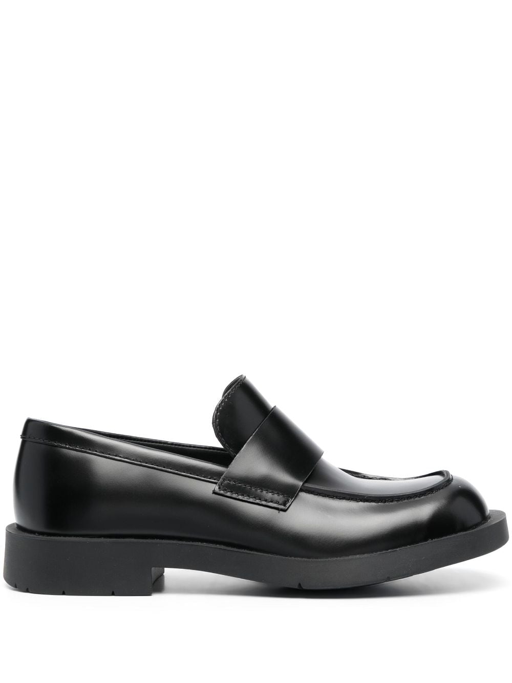 CamperLab Neuman leather loafers - Black von CamperLab