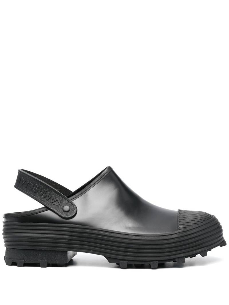 CamperLab Traktori backless loafers - Black von CamperLab