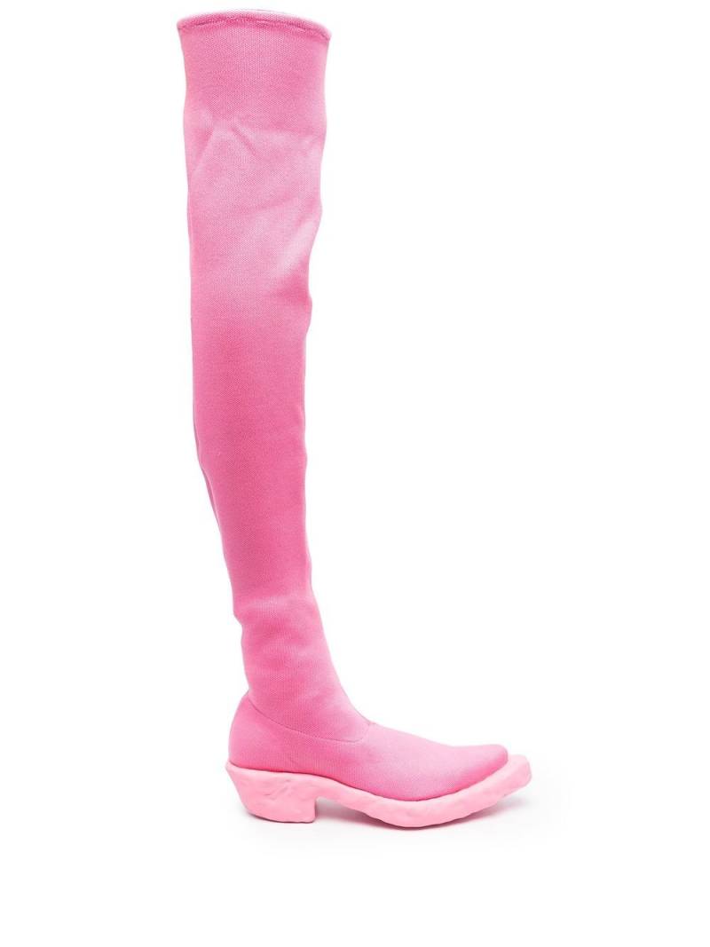 CamperLab Venga thigh-high Western-style boots - Pink von CamperLab