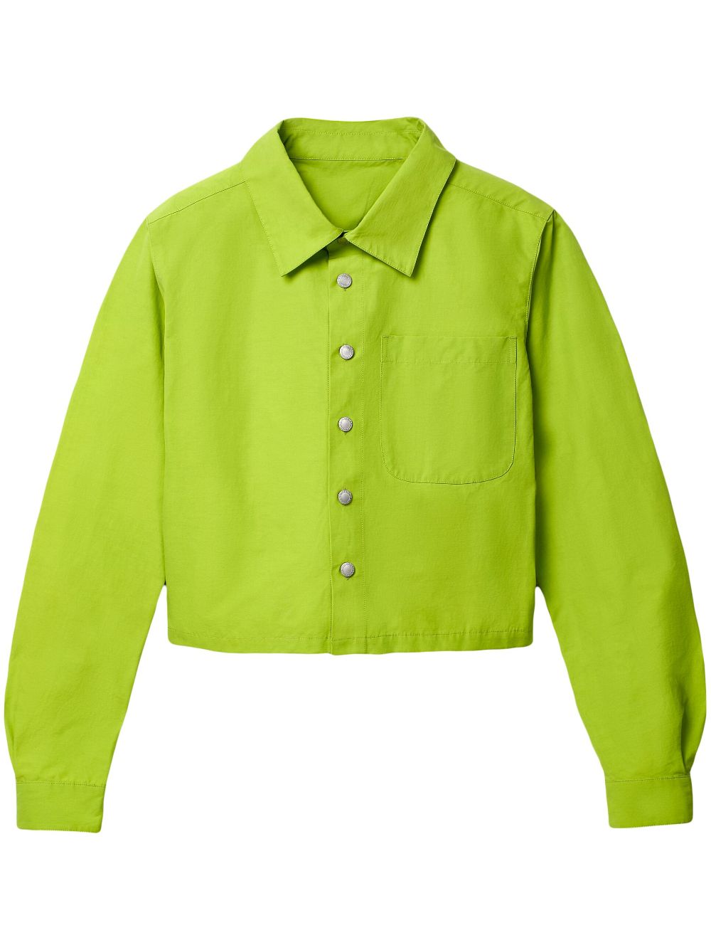 CamperLab button-up shirt jacket - Green von CamperLab