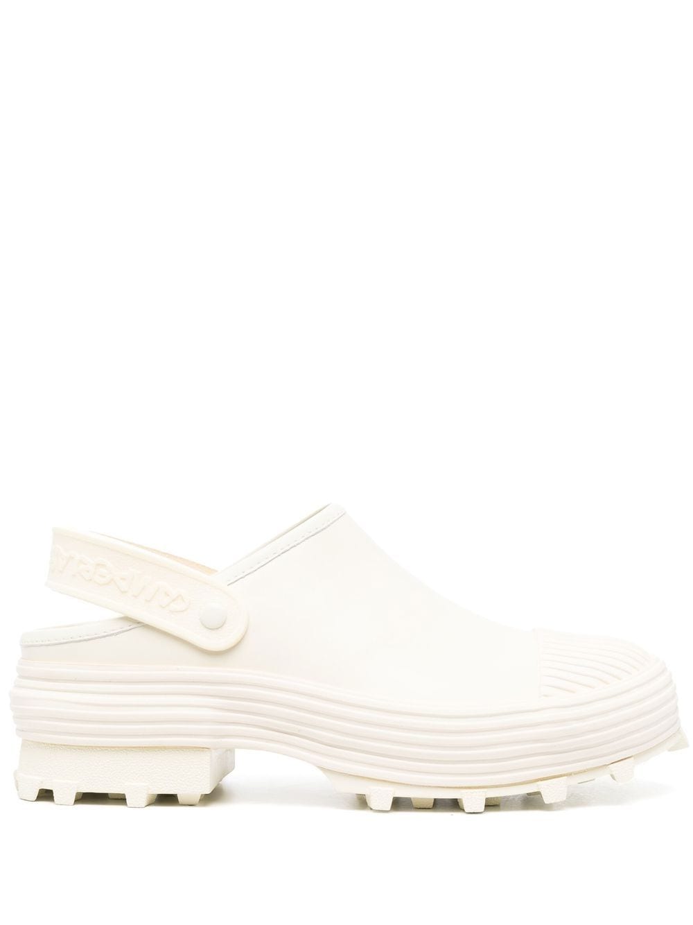 CamperLab leather slingback clogs - White von CamperLab