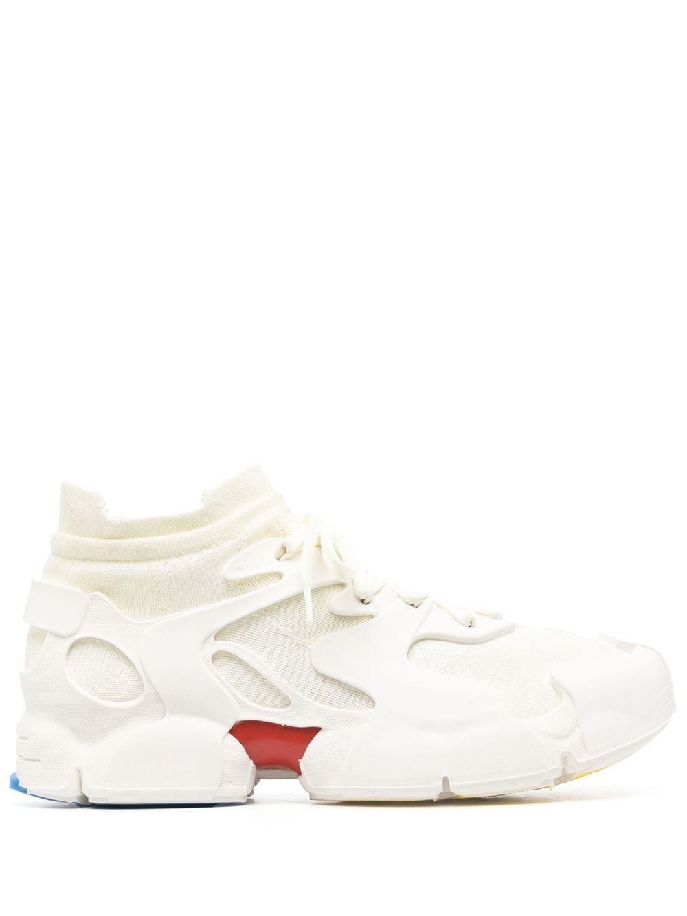 CamperLab multi-panel cutout-detail sneakers - White von CamperLab