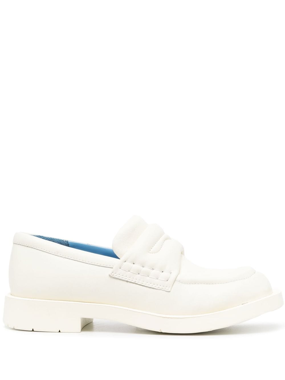 CamperLab padded leather loafers - White von CamperLab