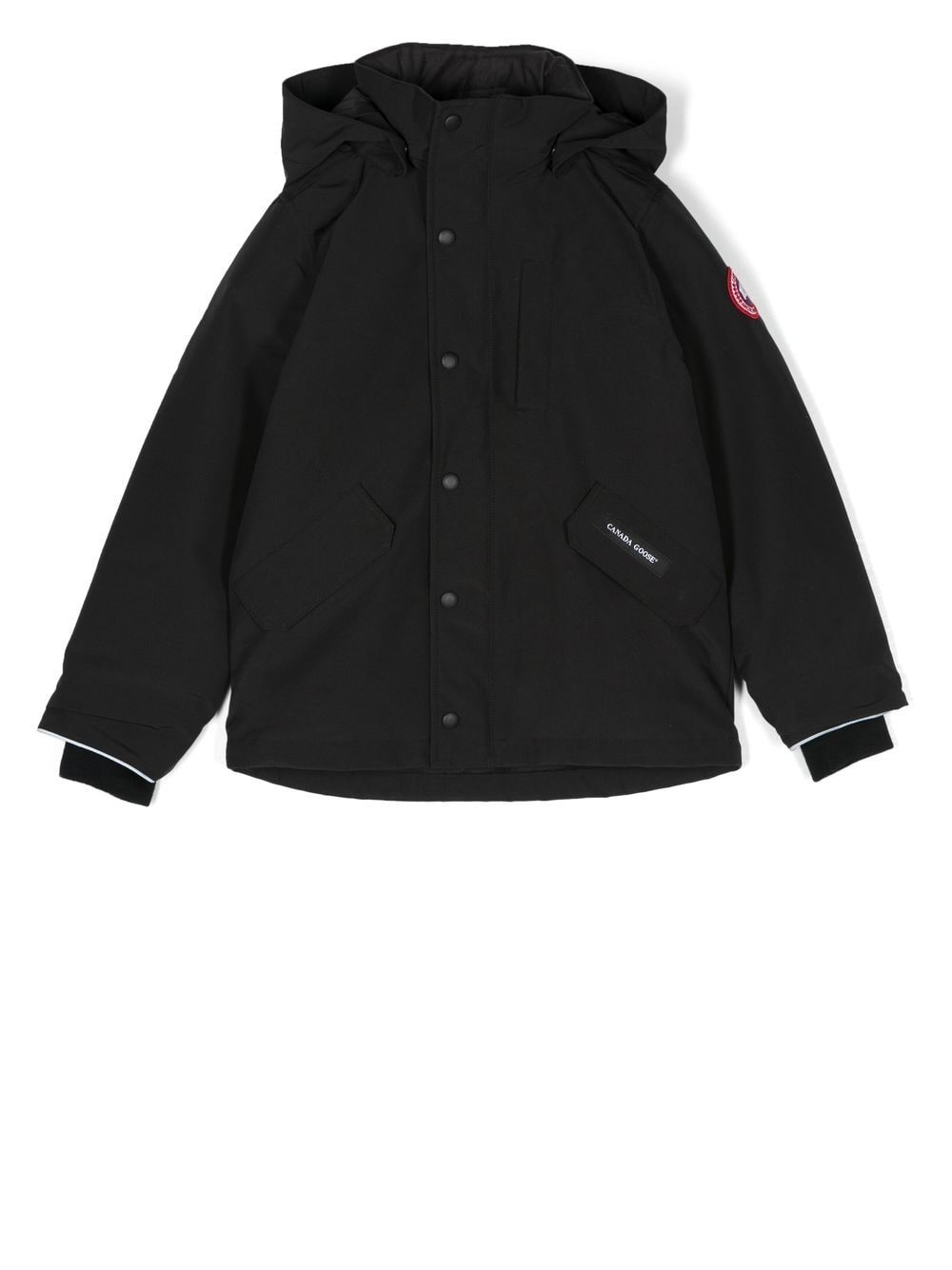 Canada Goose Kids Logan padded hooded coat - Black von Canada Goose Kids