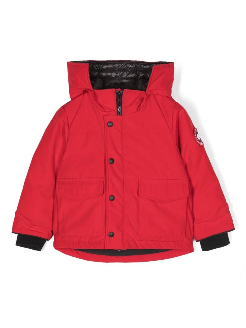 Canada Goose Kids Lynx hooded padded jacket - Red von Canada Goose Kids