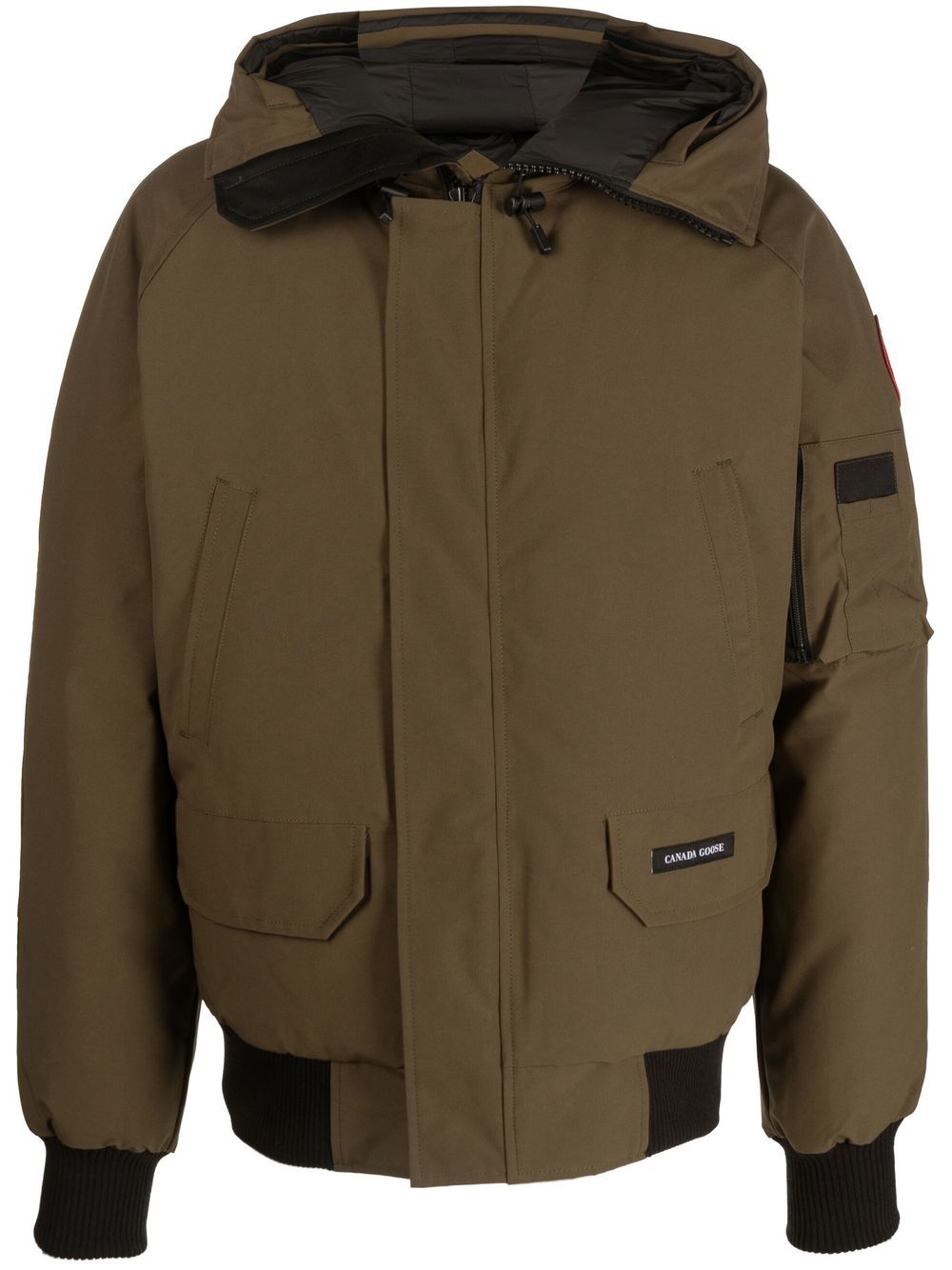 Canada Goose Chilliwack hooded bomber coat - Green von Canada Goose