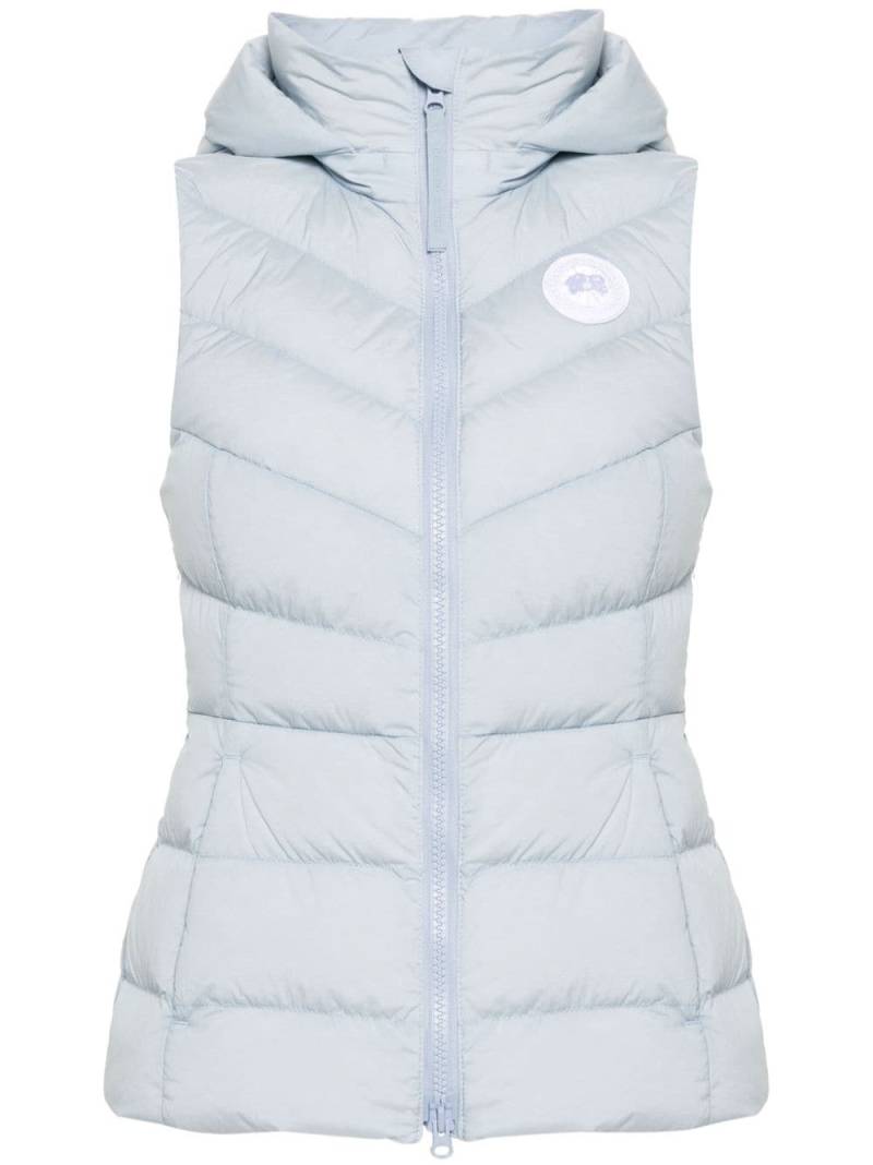 Canada Goose Clair quilted hooded gilet - Blue von Canada Goose