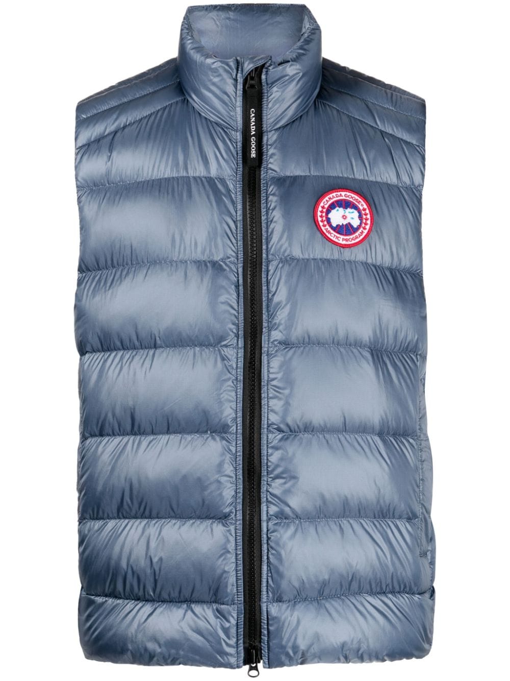 Canada Goose Crofton logo-appliqué gilet - Blue von Canada Goose