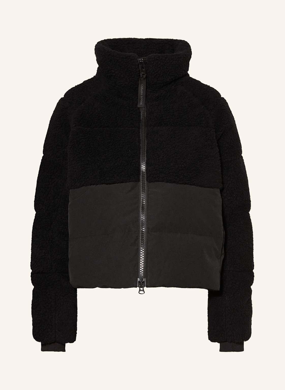 Canada Goose Daunenjacke Elora Im Materialmix schwarz Canada Goose Daunenjacke Elora Im Materialmix schwarz von Canada Goose