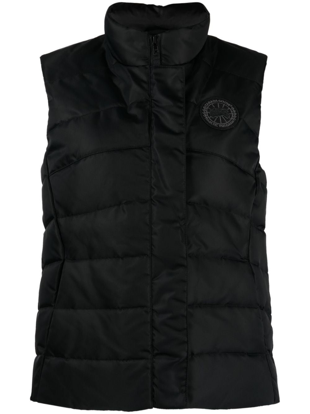 Canada Goose Freestyle logo-appliqué padded gilet - Black von Canada Goose