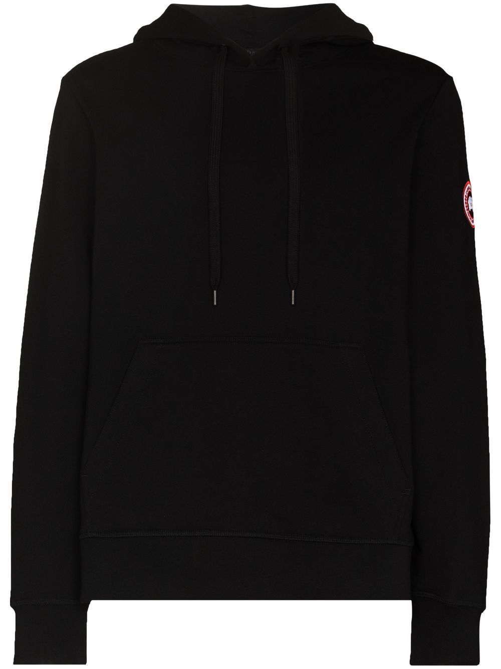 Canada Goose Huron logo-patch hoodie - Black von Canada Goose