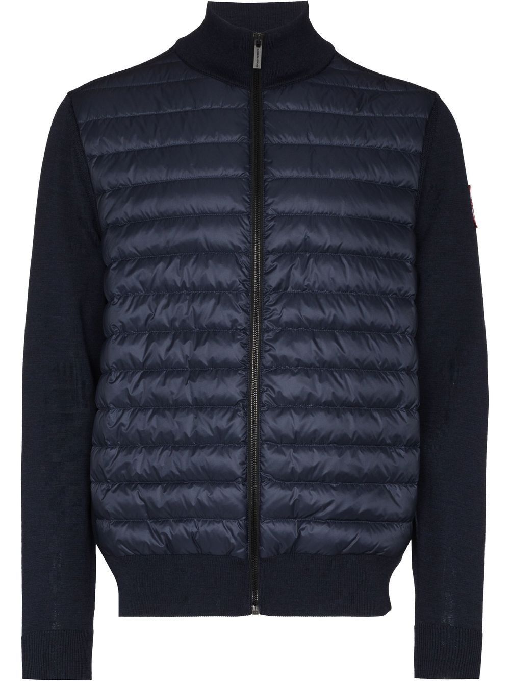 Canada Goose HyBridge knitted padded jacket - Blue von Canada Goose