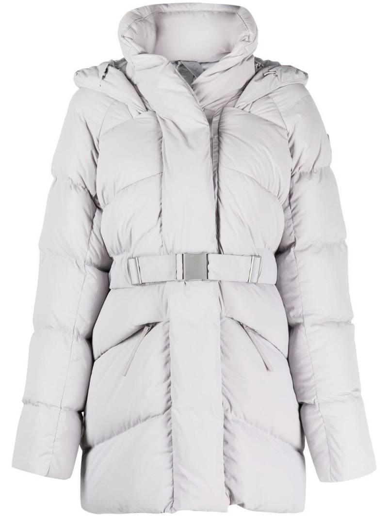 Canada Goose belted padded down jacket - Grey von Canada Goose