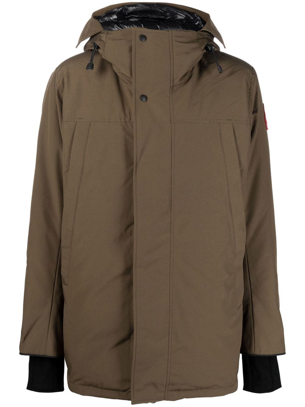 Canada Goose hooded down-padded jacket - Green von Canada Goose