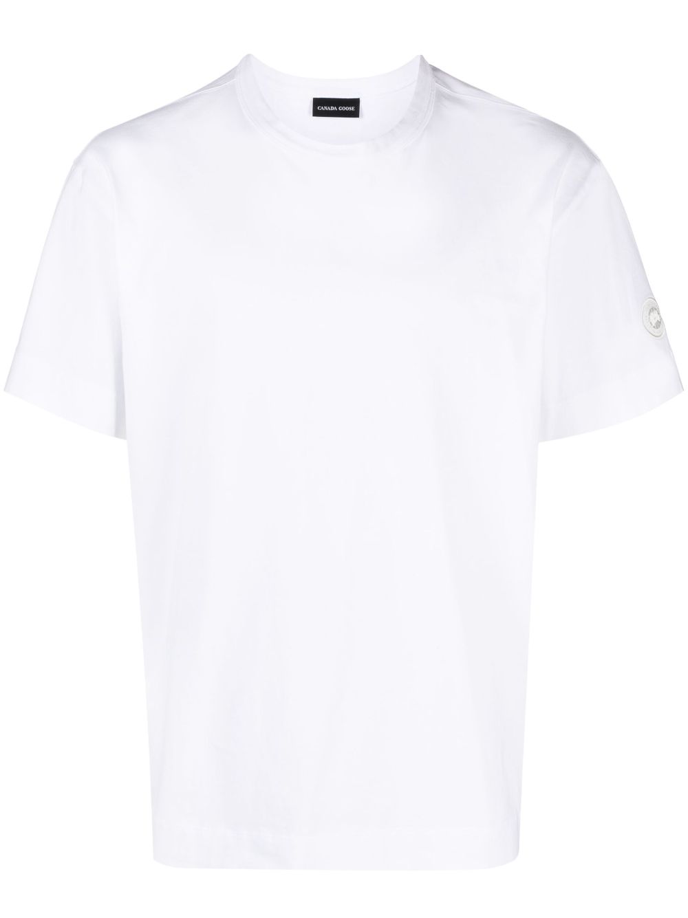 Canada Goose logo-patch cotton T-shirt - White von Canada Goose
