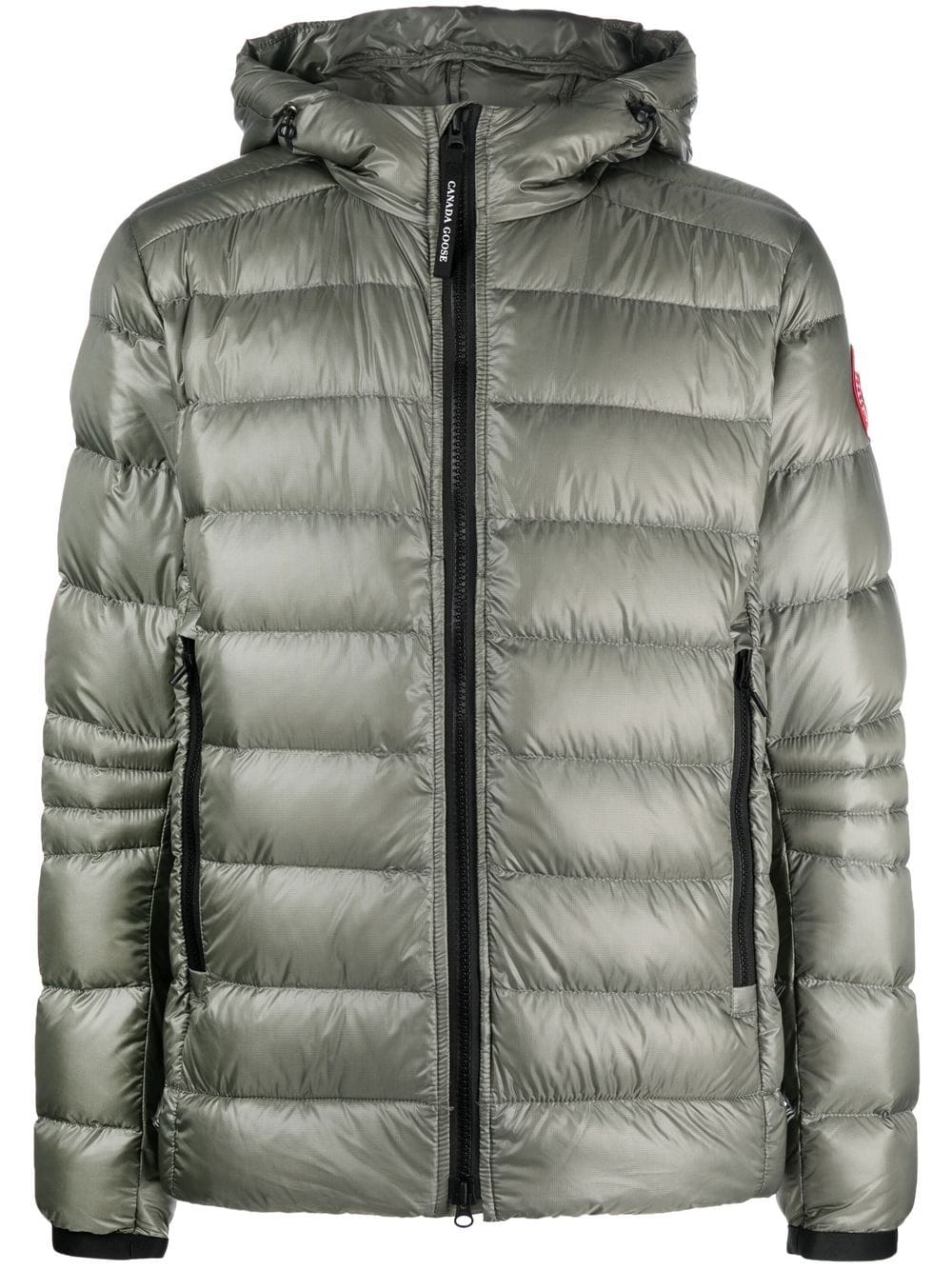 Canada Goose padded hooded down jacket - Green von Canada Goose