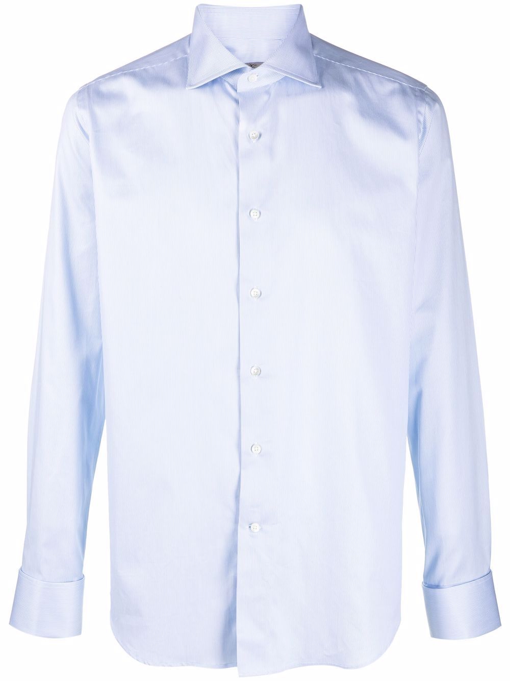 Canali classic cotton shirt - Blue von Canali