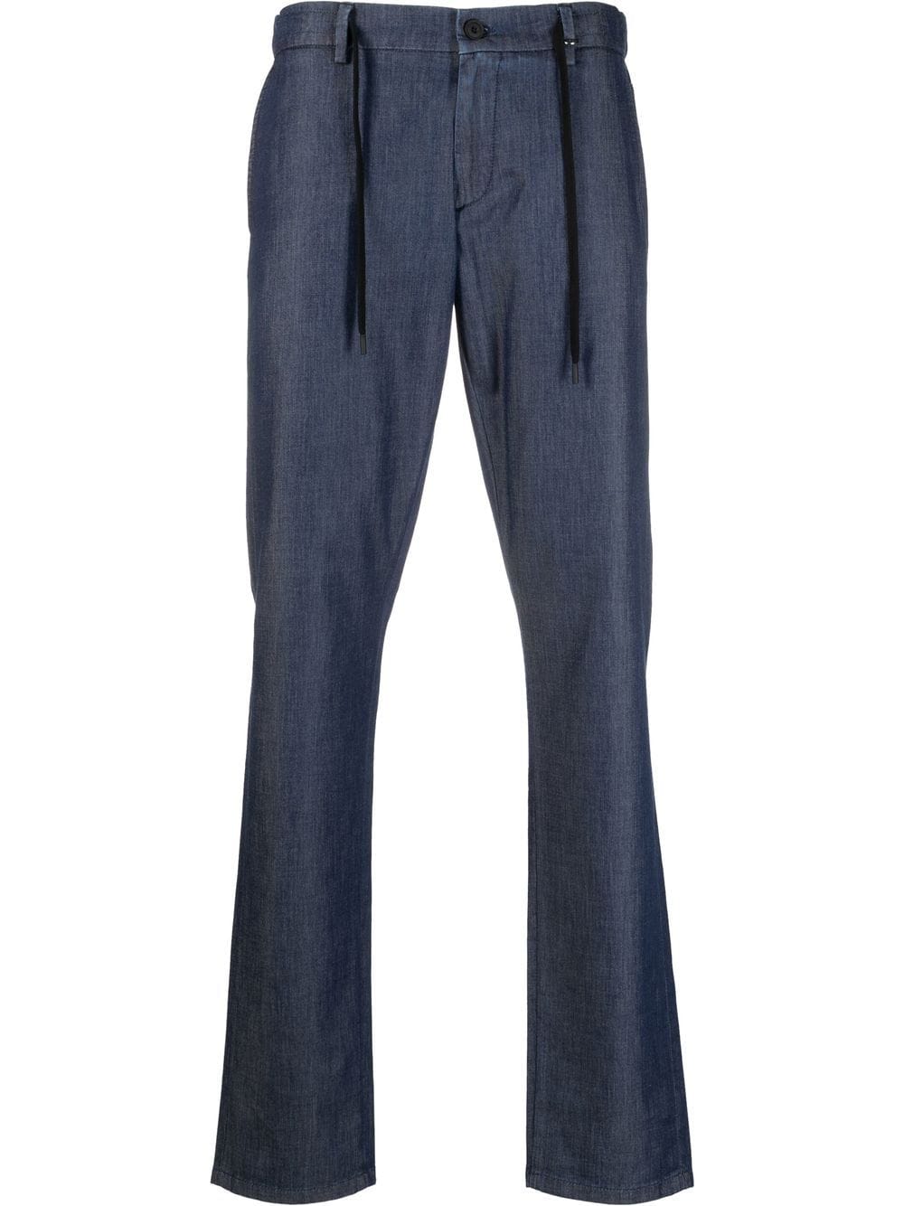 Canali drawstring-waist trousers - Blue von Canali
