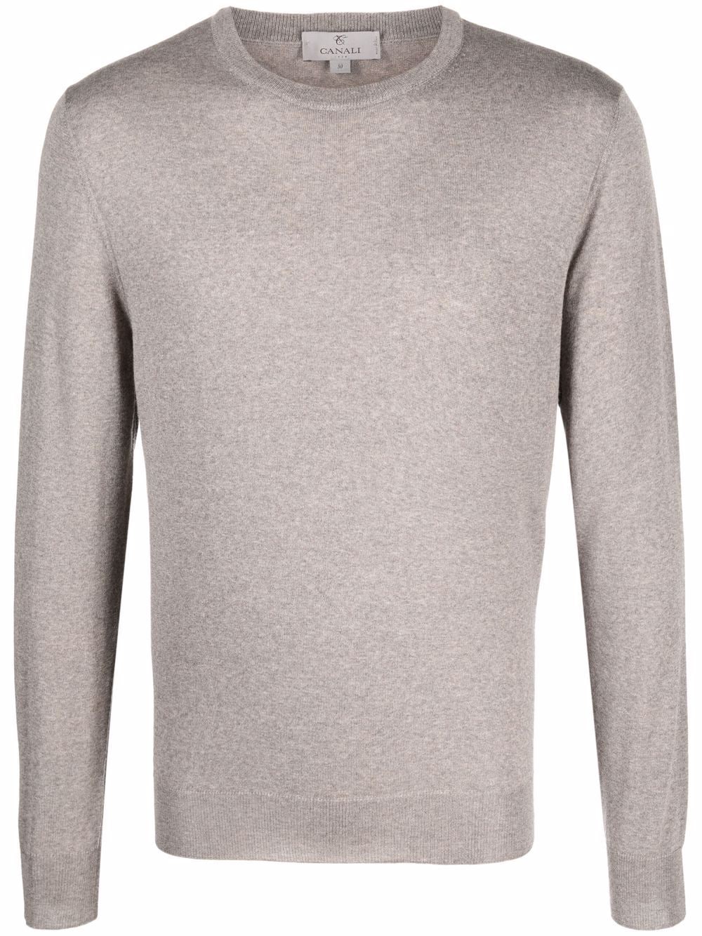 Canali fine knit jumper - Neutrals von Canali