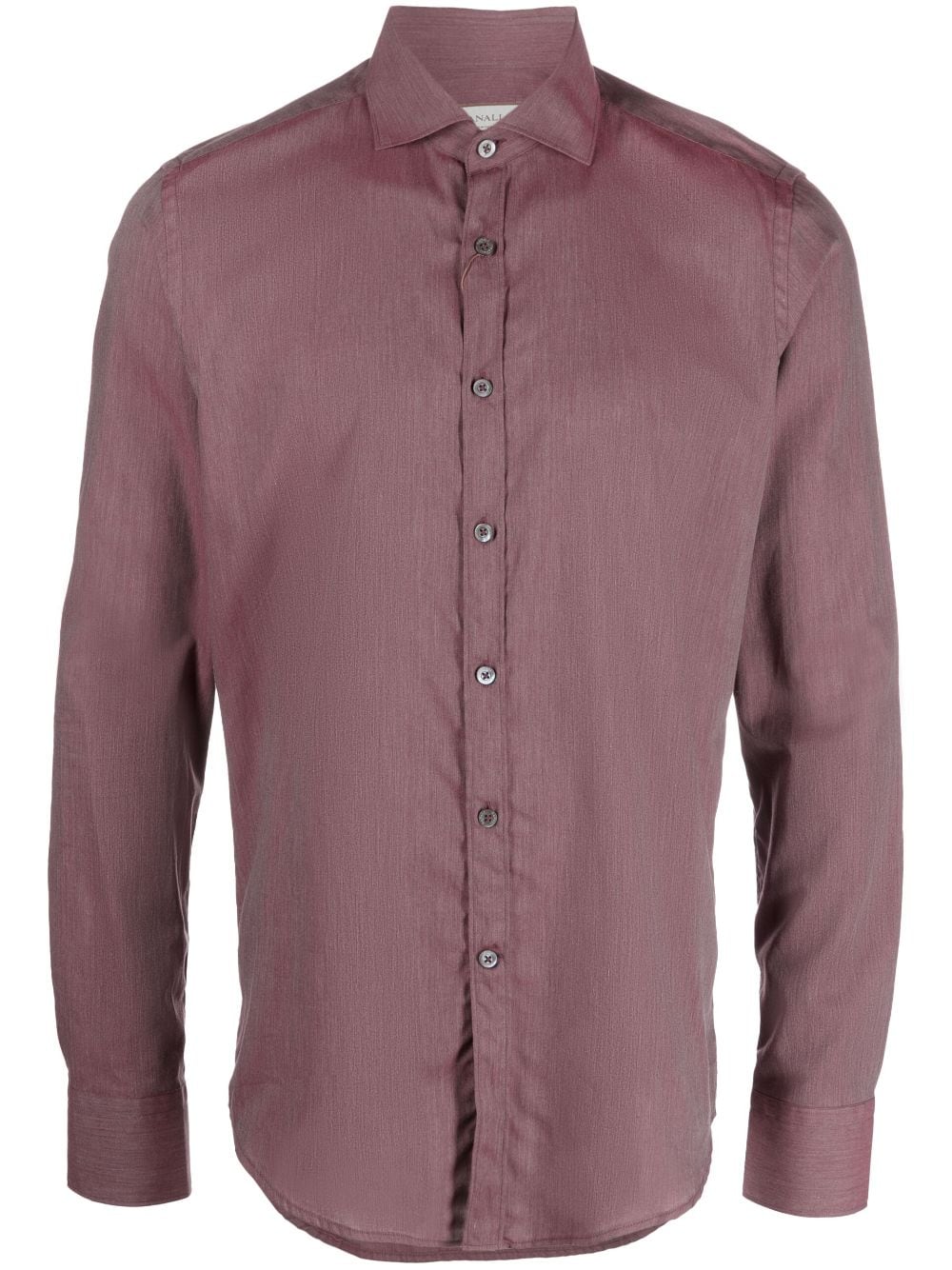 Canali long-sleeved shirt - Purple von Canali