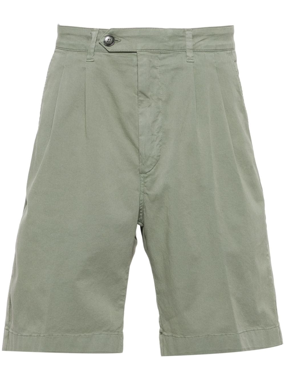 Canali mid-rise bermuda shorts - Green von Canali