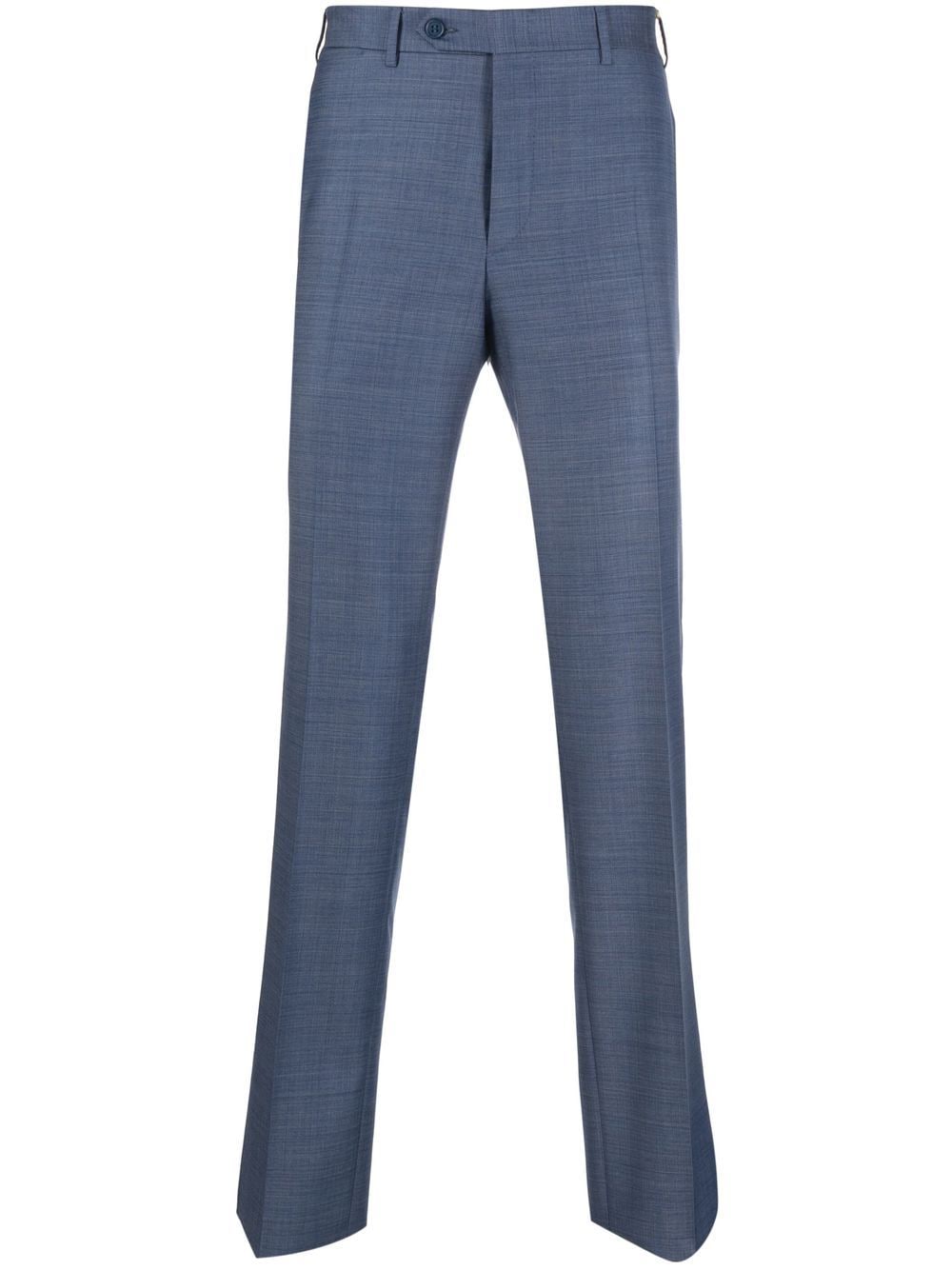 Canali mid-rise straight-leg trousers - Blue von Canali